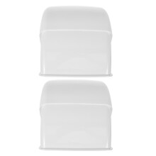 2 Pcs Exterior Outlet Cover Outdoor Receptacle Weatherproof White