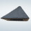 2pcs Portable Wheel Ramp Triangle Rubber Skid Stop Wheel Chocks(Black) 7