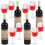 4 sets mini wine bottles cups for liquor and wine serving 7