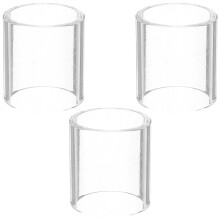 3pcs Guitar Glass Slide Ring Transparent Finger Sleeves