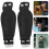 Raindrops Portable Feet Fixing Band Nylon Black 1 Pair 3