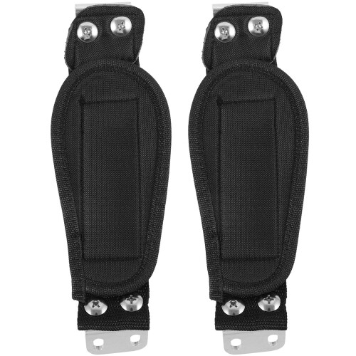Raindrops Portable Feet Fixing Band Nylon Black 1 Pair 1