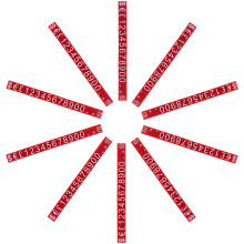 Retail Price Display Cube Number Plastic 10sets