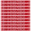 Retail Price Display Cube Number Plastic 10sets 11