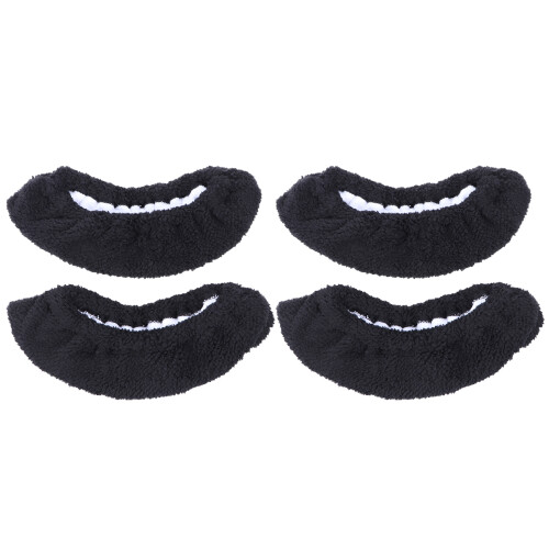 2 Pair Kids Elastic Skating Cover Plush Towel Skate Protector