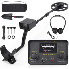 Metal Detector Adjustable Waterproof Lightweight High Sensitivity