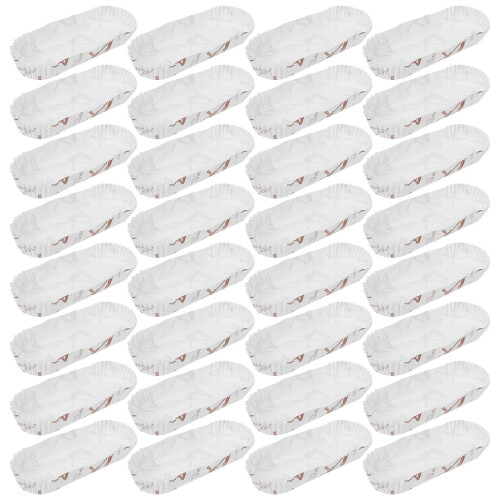 100 pezzi vassoi per hot dog e in antiunto