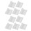 10 pezzi portatarghette in pvc per etichette 9