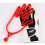 4 appendiguianti in a forma mano per asciugare (rosso) 10