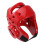 casco eva per taekwondo kickboxing con aeratori l rosso 1