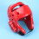 casco eva per taekwondo kickboxing con aeratori l rosso 9