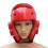 casco eva per taekwondo kickboxing con aeratori l rosso 3