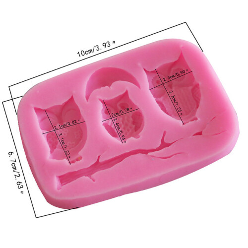 Uil Siliconen Matrijs Voor Chocolade Mousse Pudding IJssorbet 1