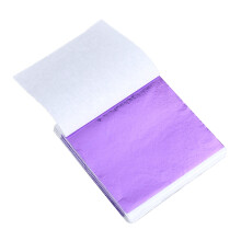 50 fogli carta metallizzata 8x8,5 cm per decorazione