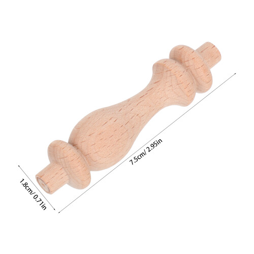 10 pezzi 7,5x1,8 cm non verniciata per decor 1
