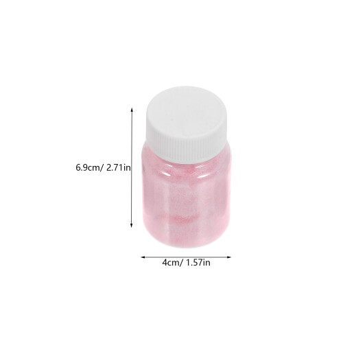 4 bottiglie polvere floccata 3 mm per lavoretti e 2