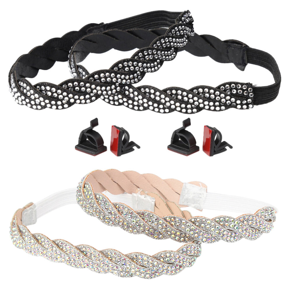 4 Elastische Hielriempjes Met-image