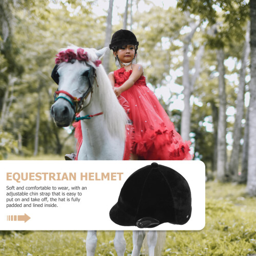 Kinderpaardrijhelm voor peuters, equestrian uitrusting 2