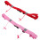 2 Nummerriem met Reflecterend Ontwerp (Rood en Roze) 6