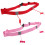 2 Nummerriem met Reflecterend Ontwerp (Rood en Roze) 8