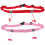 2 Nummerriem met Reflecterend Ontwerp (Rood en Roze) 2