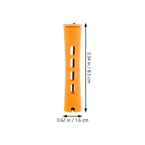 20 stuks plastic haarrollers met kapjes voor golven 2