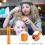 20 stuks plastic haarrollers met kapjes voor golven 11