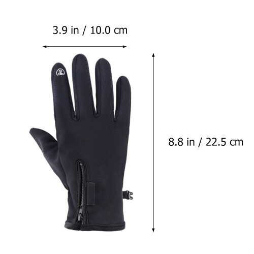 1 paar winddichte fietshandschoenen met touchscreenfunctie 1