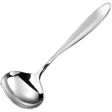 Multifunctionele RVS Soeplepel Ronde Dessert Tafellepel