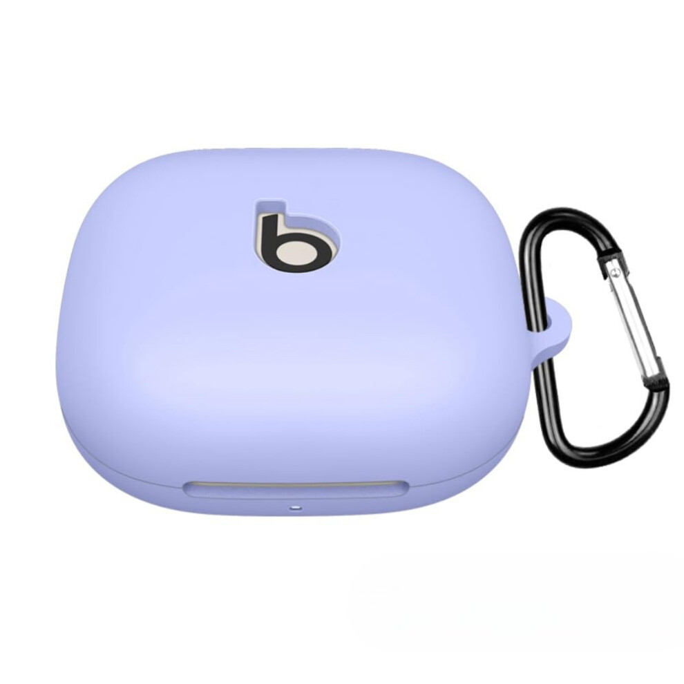 Case Silicone Anti-Scratch Shockproof Compatible With Beats Powerbeats Pro 2 Bluetooth Earphones Purple 9393856371570