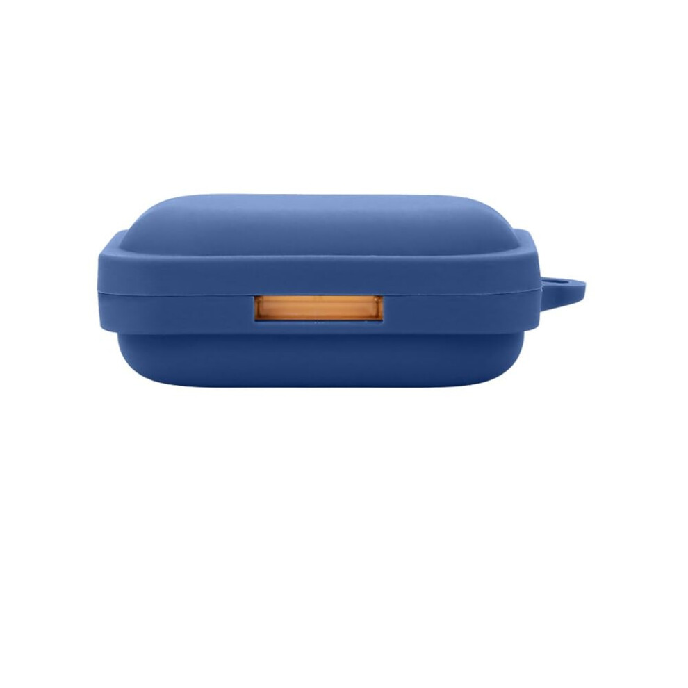 Case For Nothing Ear (A) Navy Shockproof Silicone Earbud Case Compatible With Nothing Ear (A) Wireless Earphones Blue 9393856371587