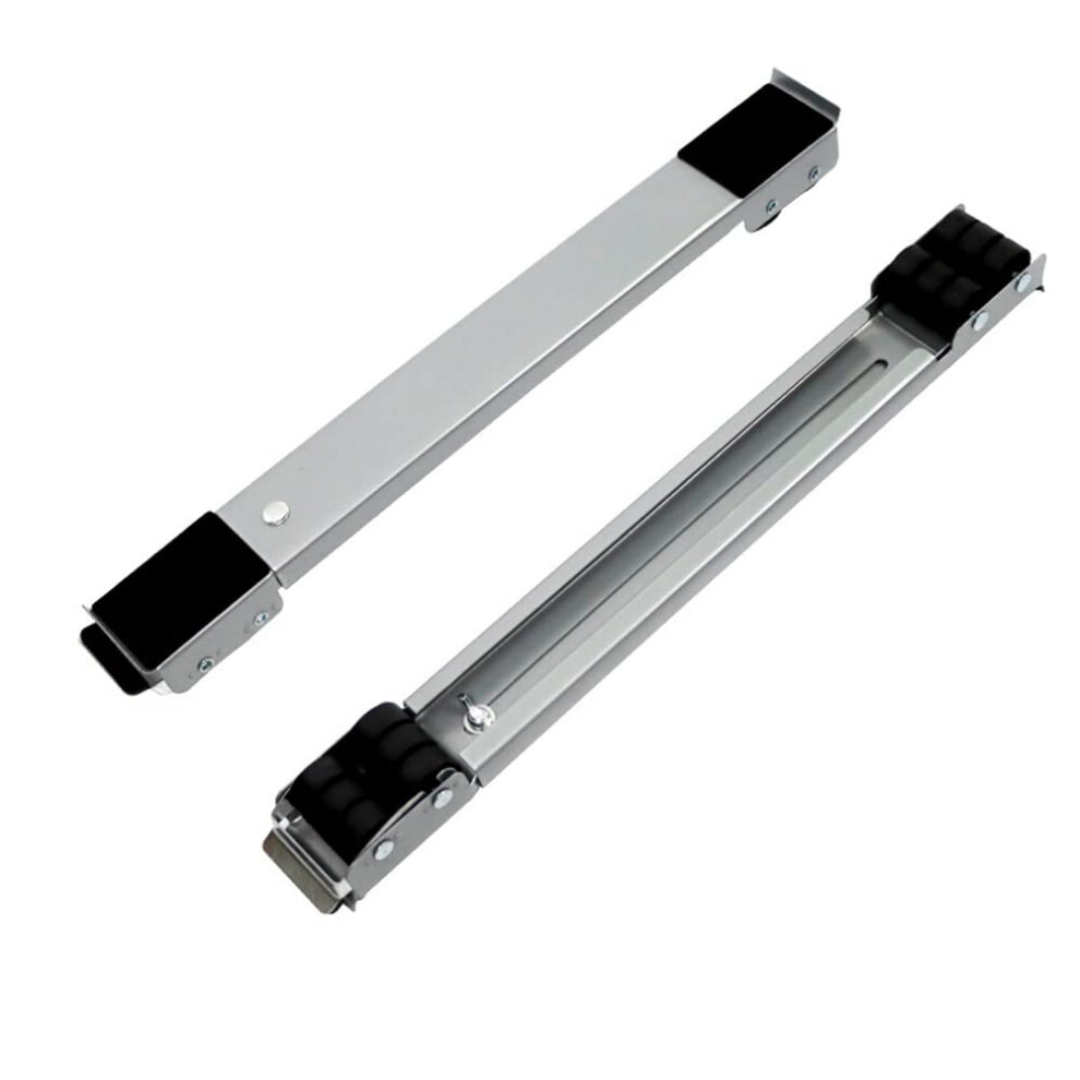 Washing Machine Base Stand 1-Piece Movable Adjustable Telescopic Trolley Feet Gray For Dryer And Refrigerator 9016109439024