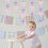 1 set plüsch türvorhang mit schleifen für mädchenzimmer 6