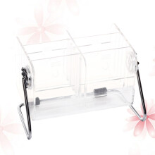 6 Fächer Acryl Organizer Für Fernbedienung Handy Halter Kosmetik