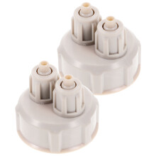 2Stk Aquarium Co2 System Rohr Manometer Flasche Für Lebende Pflanzen