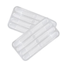 2er-pack silikon-klebeband mit wellenmuster für absatzschuhe