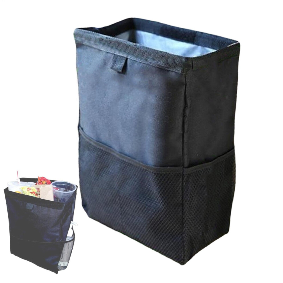 Car Trash Bin - Truck Trash Can Large Capacity, Foldable, Plastic Interior Organizers, Fits Most Trucks 9016109439086