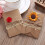 12 tarjetas kraft floral romántico con sobres 8
