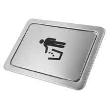 Einbaueimer Mit Deckel Und Ausgleichsklappe Für , Silber