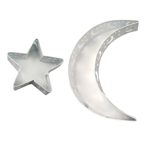2 eid mubarak snack-servierplatte, dessert- und