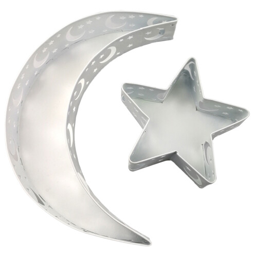 2 eid mubarak snack-servierplatte, dessert- und 2