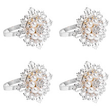 10 blumendesign silber, hochzeit bankett