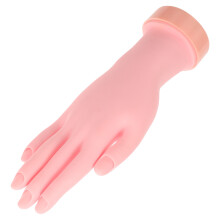 de main articulée pour pratique faux ongles et décoration
