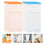 lot de cartes de pointage bilingues double face horaires 3