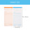 lot de cartes de pointage bilingues double face horaires 7