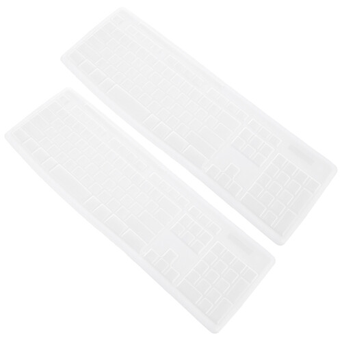 2pcs Silicone Keyboard Protector Cover Skin Compatible For Mk345