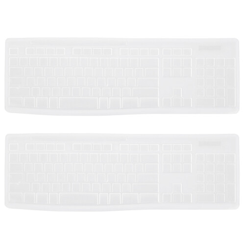 2pcs Silicone Keyboard Protector Cover Skin Compatible For Mk345 1