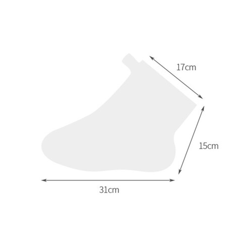 100 pièces masques pour pieds, housses transparentes 1