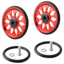 set ruote per bici pieghevole easy wheel
