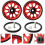 set ruote per bici pieghevole easy wheel 11